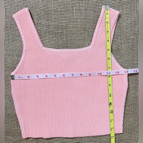 gb Girls Peach Sweater Tank Top, Size Large, Hand Wash - Picture 5 of 6